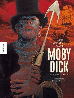 Cover des Buches "Auf der Suche nach Moby Dick" von Sylvain Venayre; Herman Melville - Bildquelle: Deutsche Nationalbibliothek