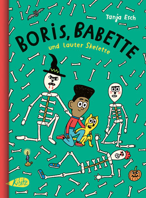 Cover des Buches "Boris, Babette und lauter Skelette" von Tanja Esch - Bildquelle: Deutsche Nationalbibliothek