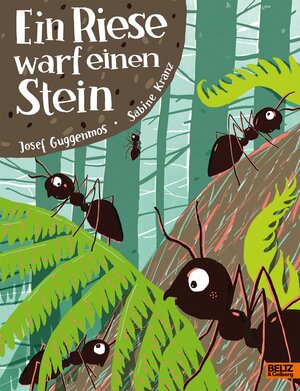 Cover des Buches "Ein Riese warf einen Stein" von Josef Guggenmos; Sabine Kranz - Image source: Deutsche Nationalbibliothek