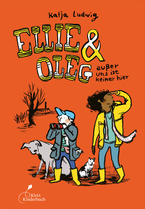 Cover des Buches "Ellie & Oleg - außer uns ist keiner hier" von Katja Ludwig - Bildquelle: Deutsche Nationalbibliothek