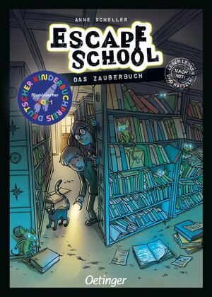 Cover des Buches "Escape School: Das Zauberbuch" von Anne Scheller - Bildquelle: Deutsche Nationalbibliothek