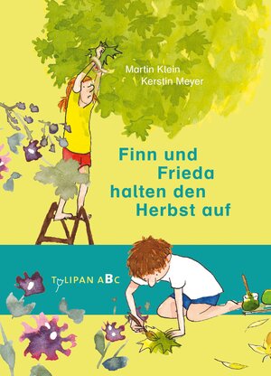 Cover des Buches "Finn und Frieda halten den Herbst auf" von Martin Klein; Kerstin Meyer - Bildquelle: Deutsche Nationalbibliothek