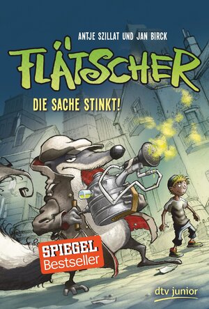 Cover des Buches "Flätscher - Die Sache stinkt!" von Antje Szillat - Bildquelle: Deutsche Nationalbibliothek