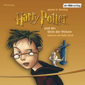 Cover des Buches "Harry Potter und der Stein der Weisen" von J. K. Rowling - Source de l'image: Deutsche Nationalbibliothek