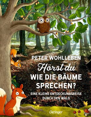 Cover des Buches "Hörst du, wie die Bäume sprechen?" von Peter Wohlleben - Bildquelle: Deutsche Nationalbibliothek