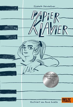 Cover des Buches "Papierklavier" von Elisabeth Steinkellner - Bildquelle: Deutsche Nationalbibliothek