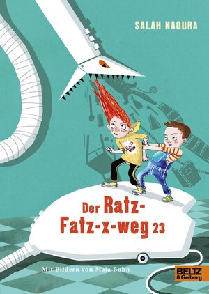 Cover des Buches "Der Ratz-Fatz-x-weg 23" von Salah Naoura - Bildquelle: Deutsche Nationalbibliothek