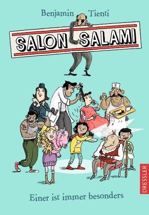 Cover des Buches "Salon Salami" von Benjamin Tienti - Bildquelle: Deutsche Nationalbibliothek