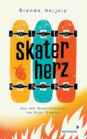 Cover des Buches "Skaterherz" von Brenda Heijnis - Bildquelle: Deutsche Nationalbibliothek