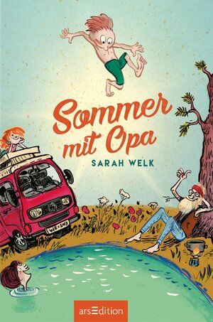 Cover des Buches "Sommer mit Opa (Spaß mit Opa 1)" von Sarah Welk - Bildquelle: Deutsche Nationalbibliothek