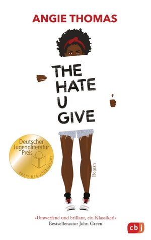 Cover des Buches "The Hate U Give" von Angie Thomas - Image source: Deutsche Nationalbibliothek