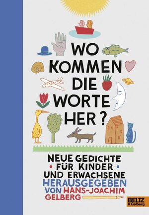 Cover des Buches "Wo kommen die Worte her" von Hans-Joachim Gelberg - Source de l'image: Deutsche Nationalbibliothek